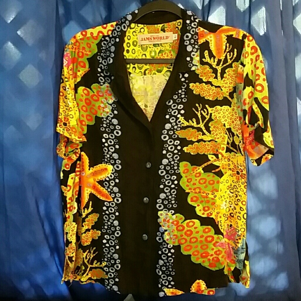 Jams World Sea Star Womens Large Shirt